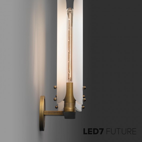 Jonathan Browning Studios - Platiere Double Sconce